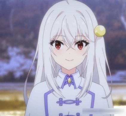 动漫白发红瞳美少女角色盘点