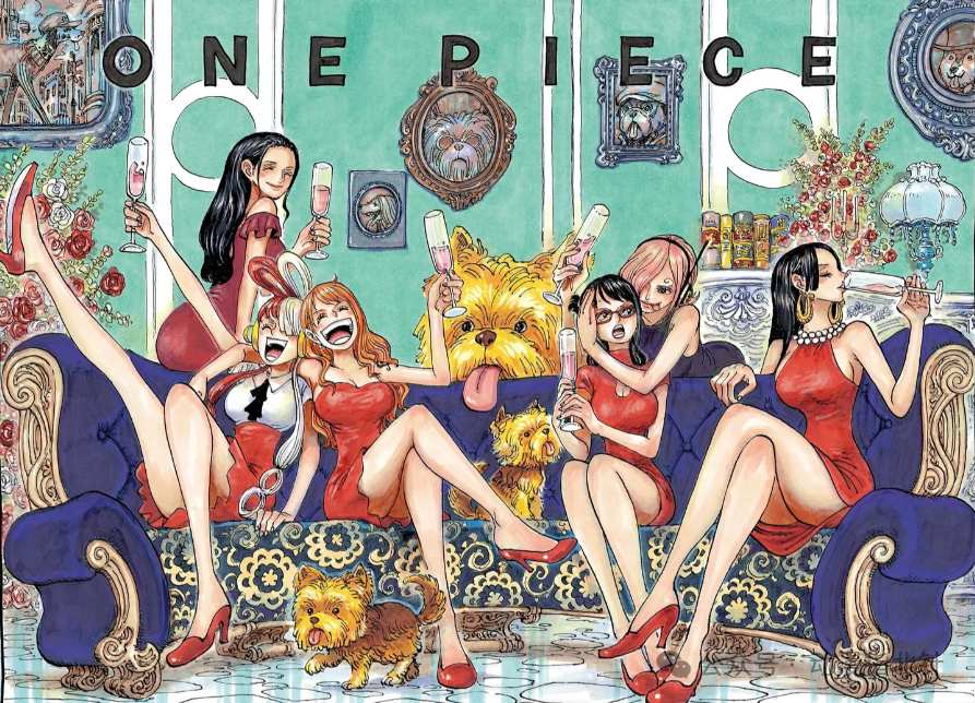 不同漫画家笔下的女角色画风对比