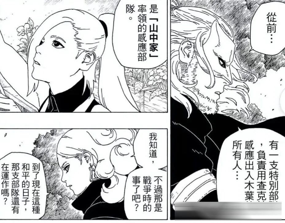 《博人传》116话图透：昏迷的果心居士进村，鹿丸单独封锁情报