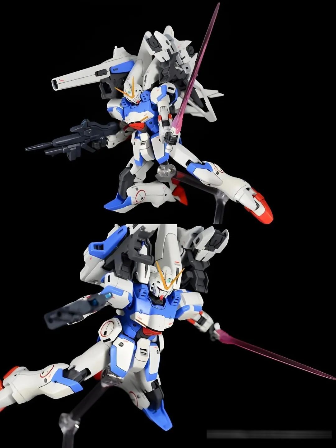 平行宇宙的遗憾神作!暖白精涂第二V高达,揭秘UC0153瘸腿战神的双面神话!