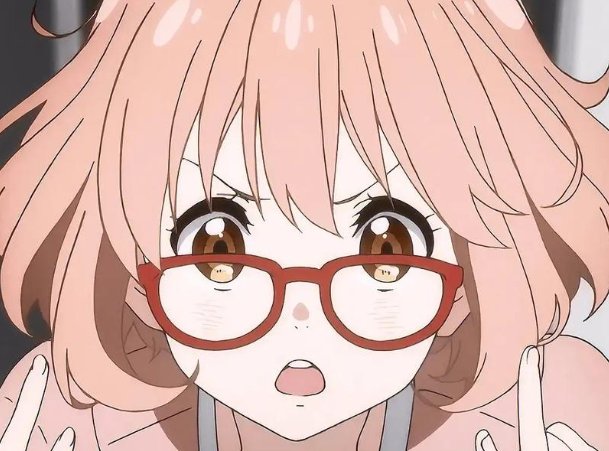 動漫眼鏡娘摘下眼鏡後的顏值盤點