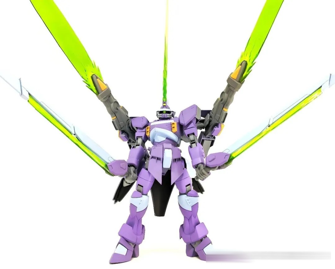 舍弃全部火炮!只凭刀刃决胜,原创钢普拉 YFX-942 席古・利刃武装型登场!