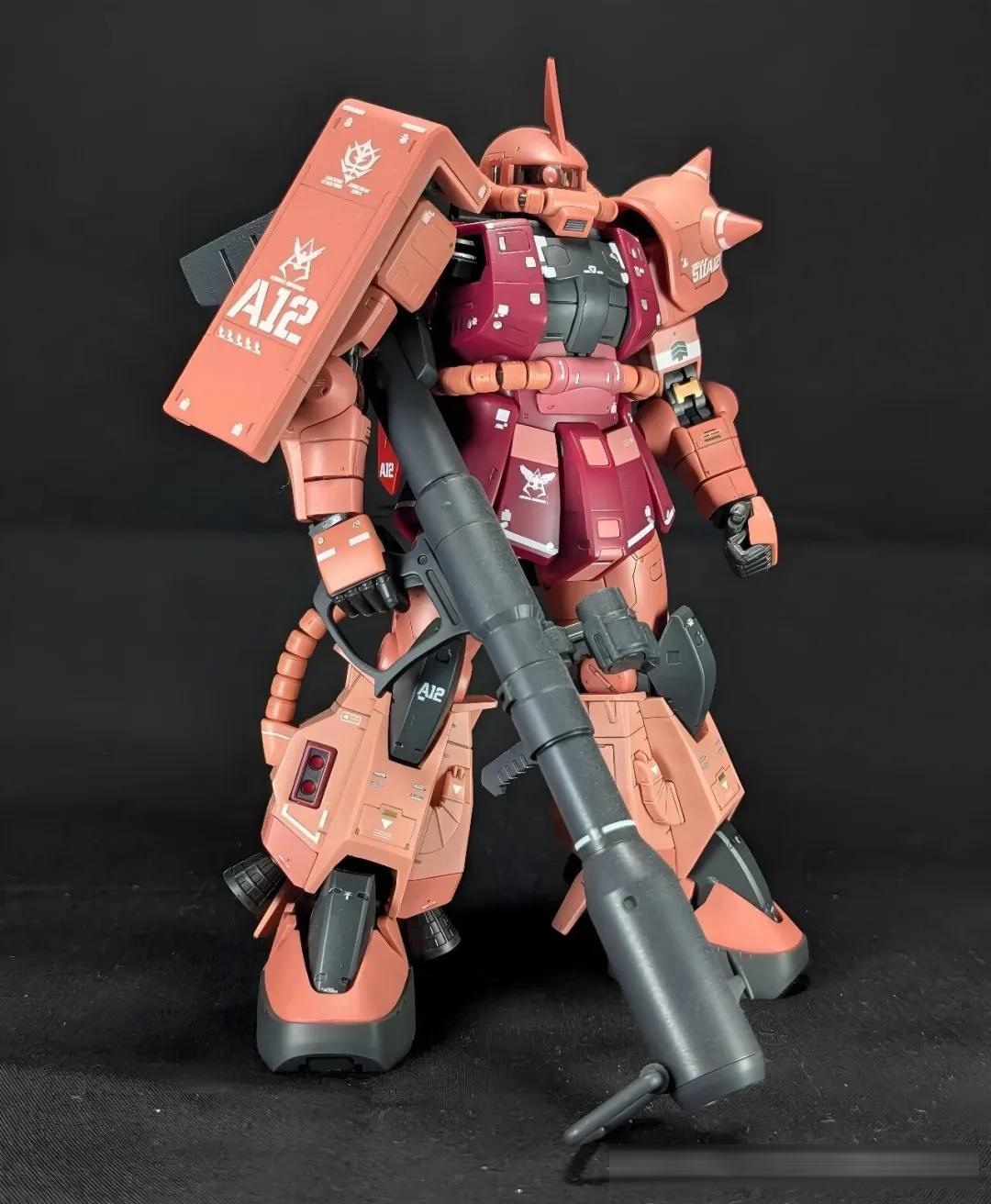 赤色彗星的终极高机动梦魇!这台夏亚扎古,官方从未敢实装!