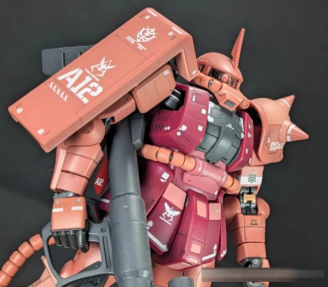 赤色彗星的终极高机动梦魇!这台夏亚扎古,官方从未敢实装!