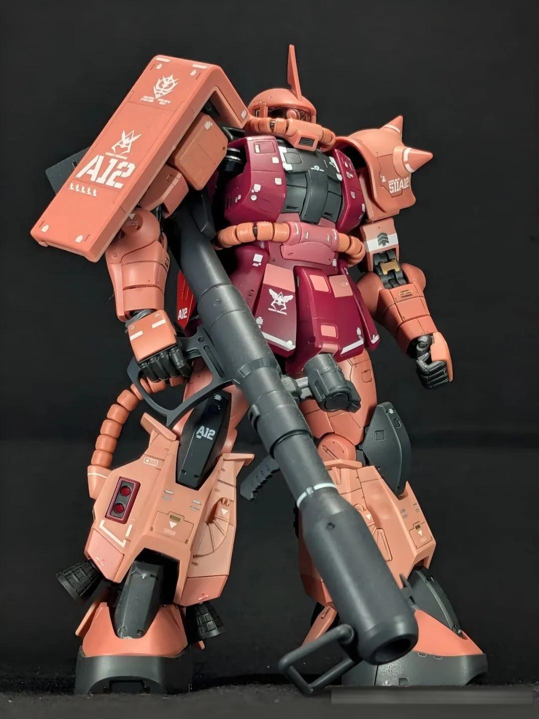 赤色彗星的终极高机动梦魇!这台夏亚扎古,官方从未敢实装!
