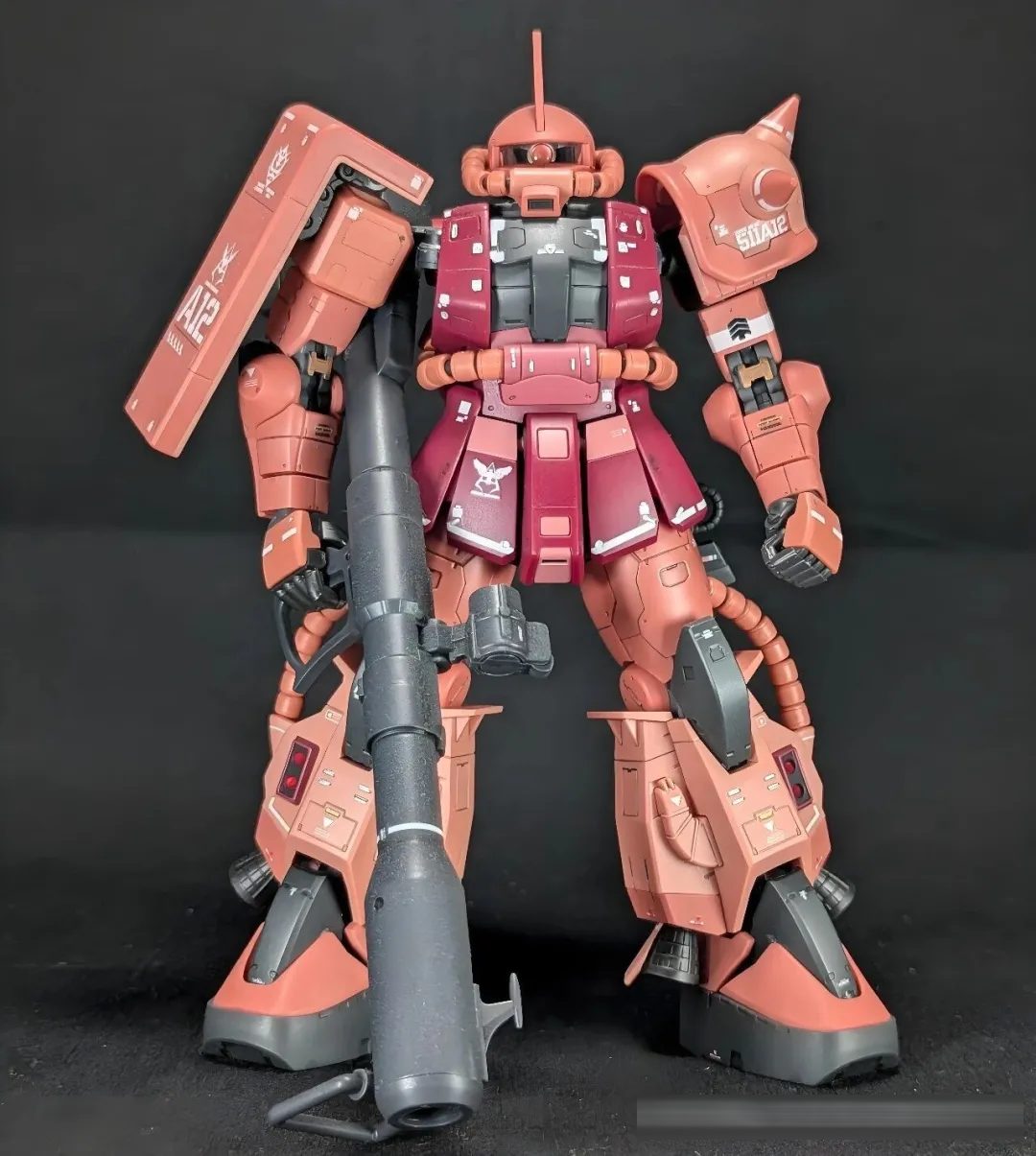 赤色彗星的终极高机动梦魇!这台夏亚扎古,官方从未敢实装!