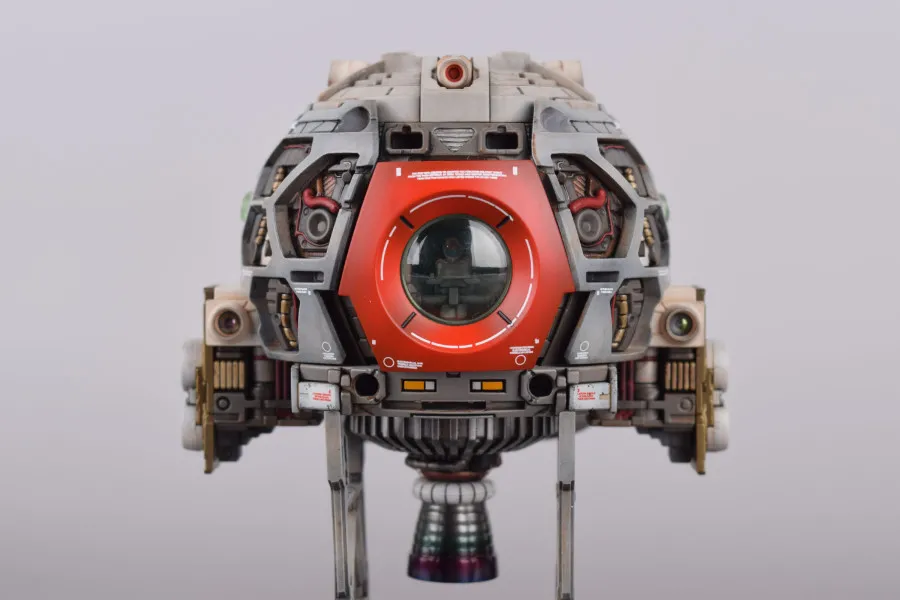 堪称 MG 产品线里 “以小见大” 的代表套件 !加灯、涂装、细化!MG铁球!