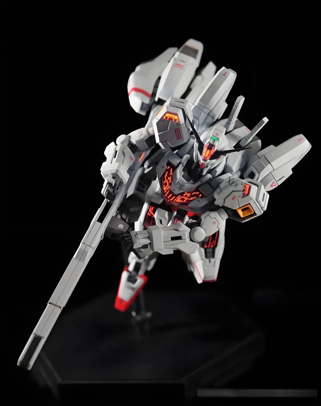 燃烧的赤红诅咒!完美诠释魔女终焉——X-EX01异灵高达(帕梅特刻痕·五)!
