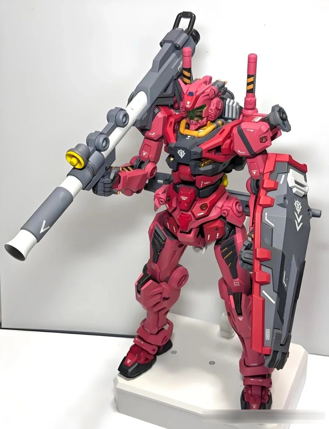 MG未出民间封神!3D打印1/100赤色GQ高达,暴风推进器+零式头改颠覆平行宇宙战力!