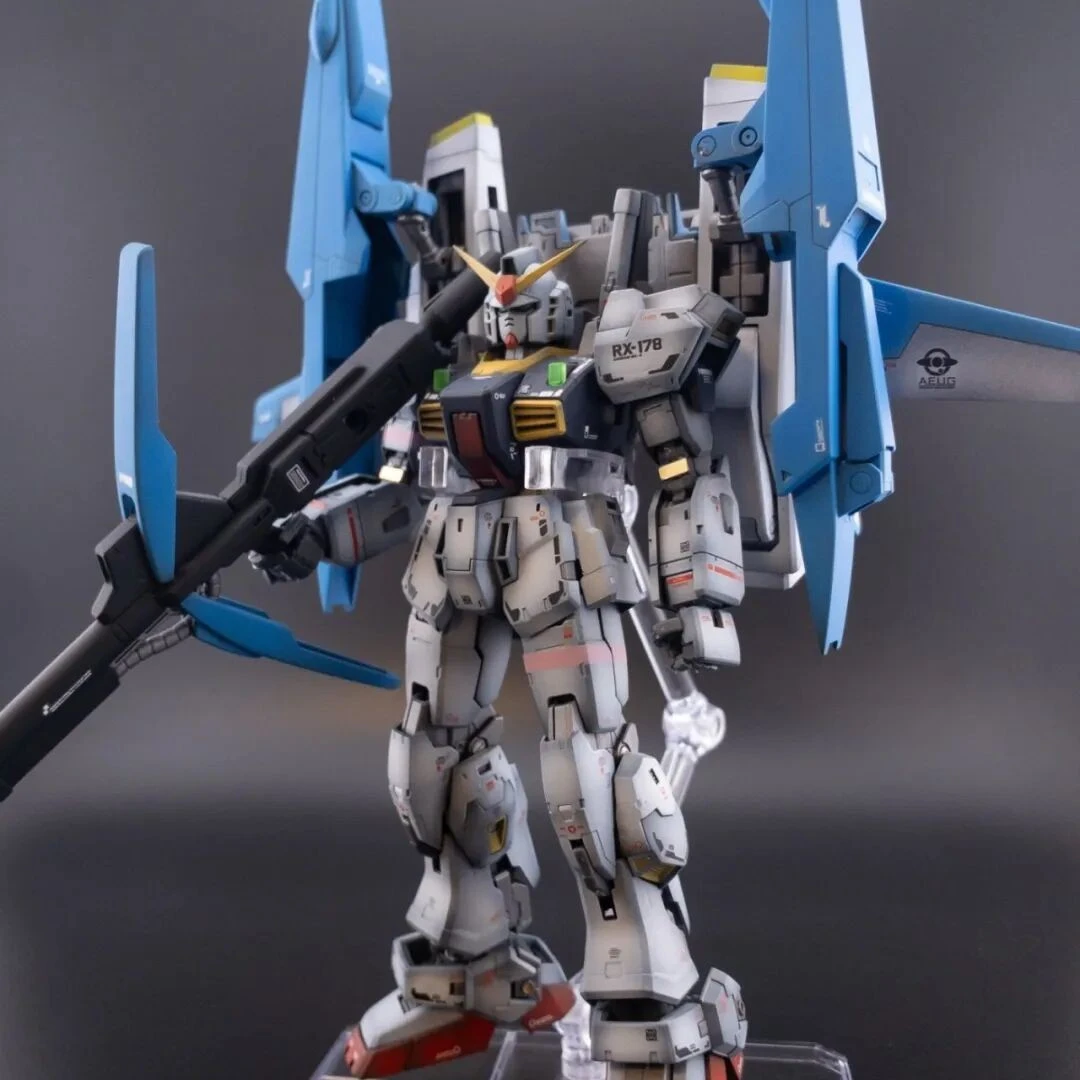 熬人却极致浪漫的Z系合体神机！HG RX-178+FXA-05D 超级高达！