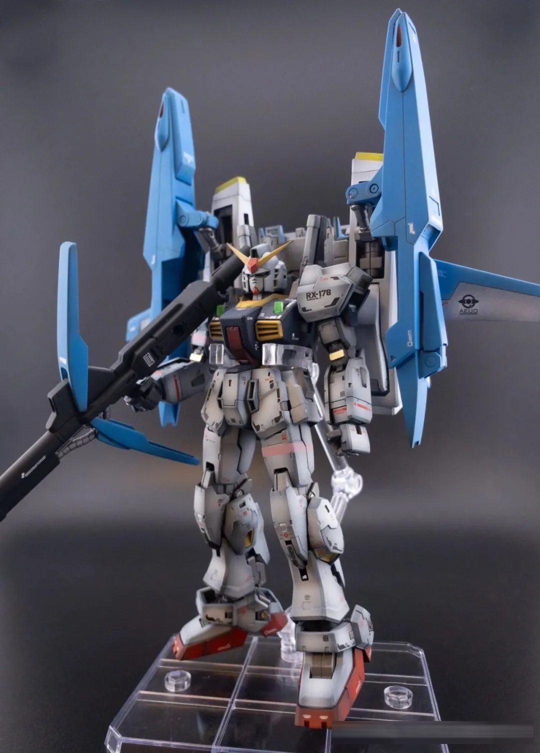熬人却极致浪漫的Z系合体神机!HG RX-178+FXA-05D 超级高达!