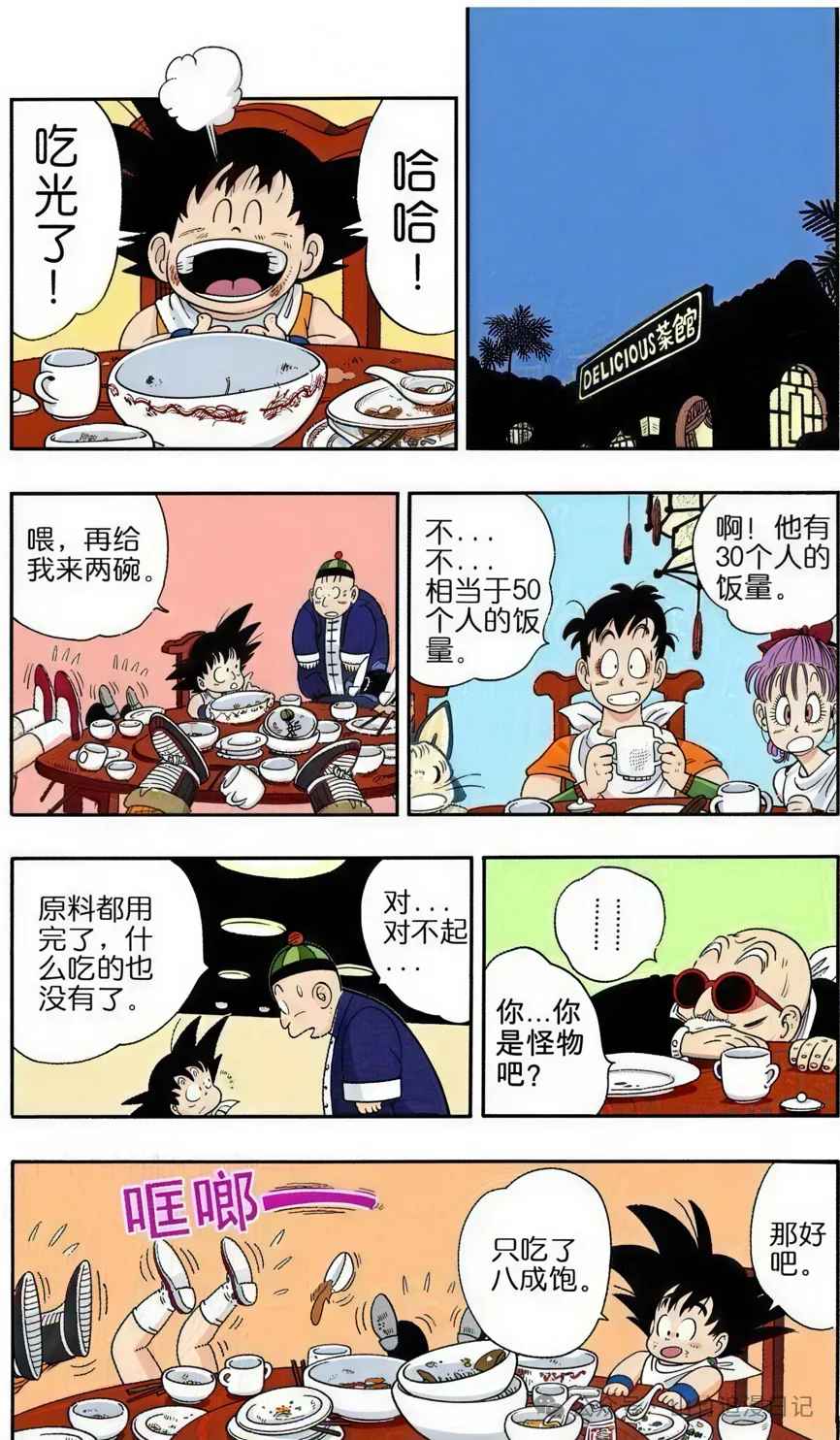 龙珠悟空饭量解析：参加大胃王比赛能否夺冠