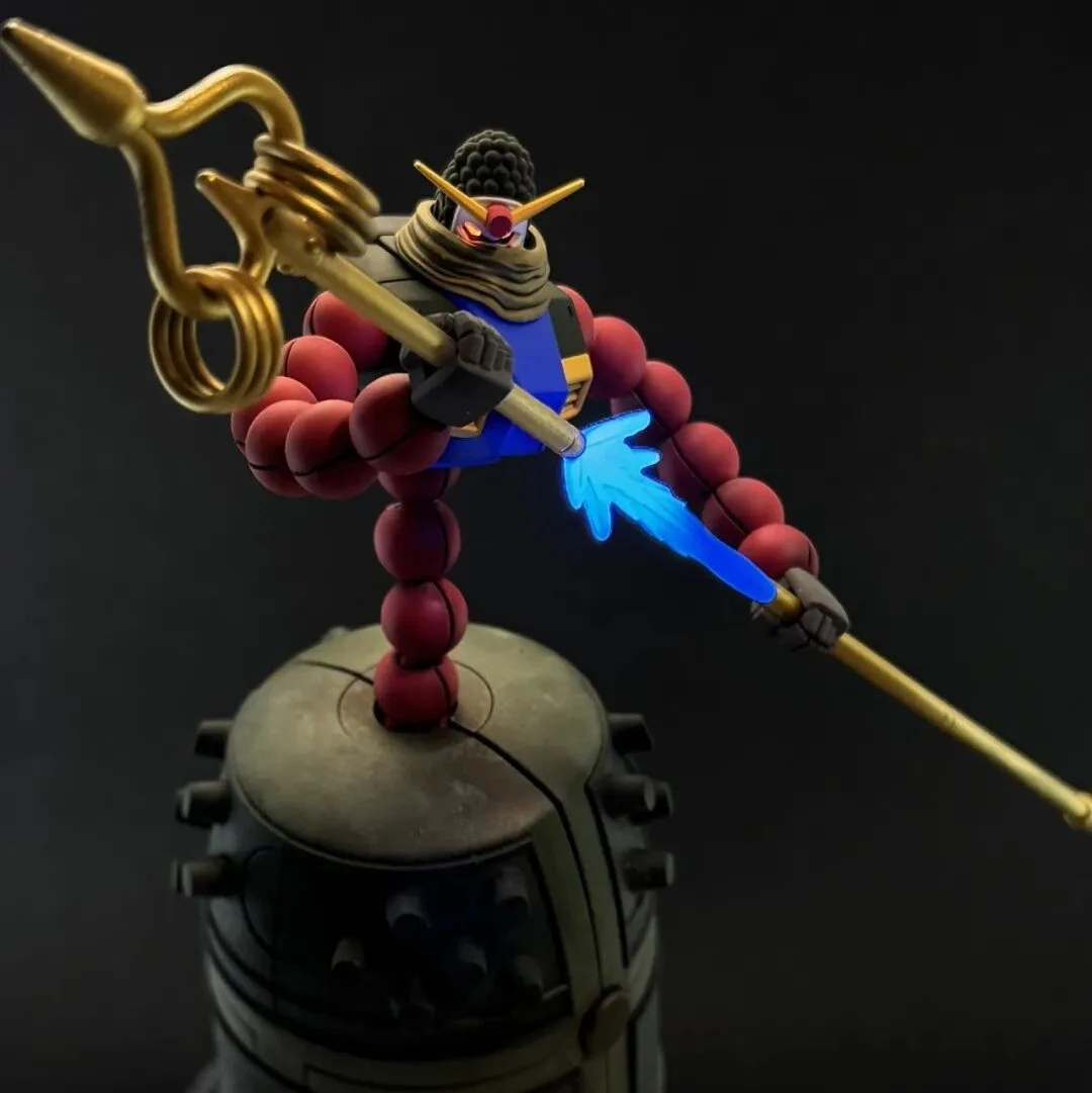 梵钟栖禅，武斗证道！HG 1/144 曼陀罗高达 曜式涂装！