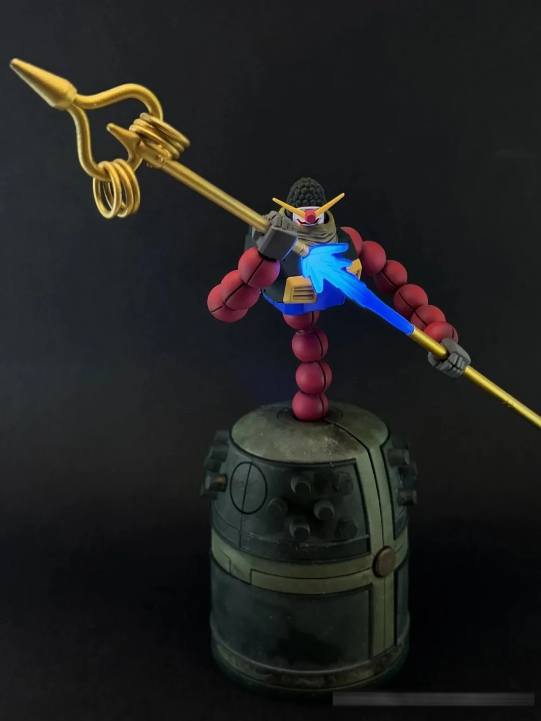 梵钟栖禅,武斗证道!HG 1/144 曼陀罗高达 曜式涂装!