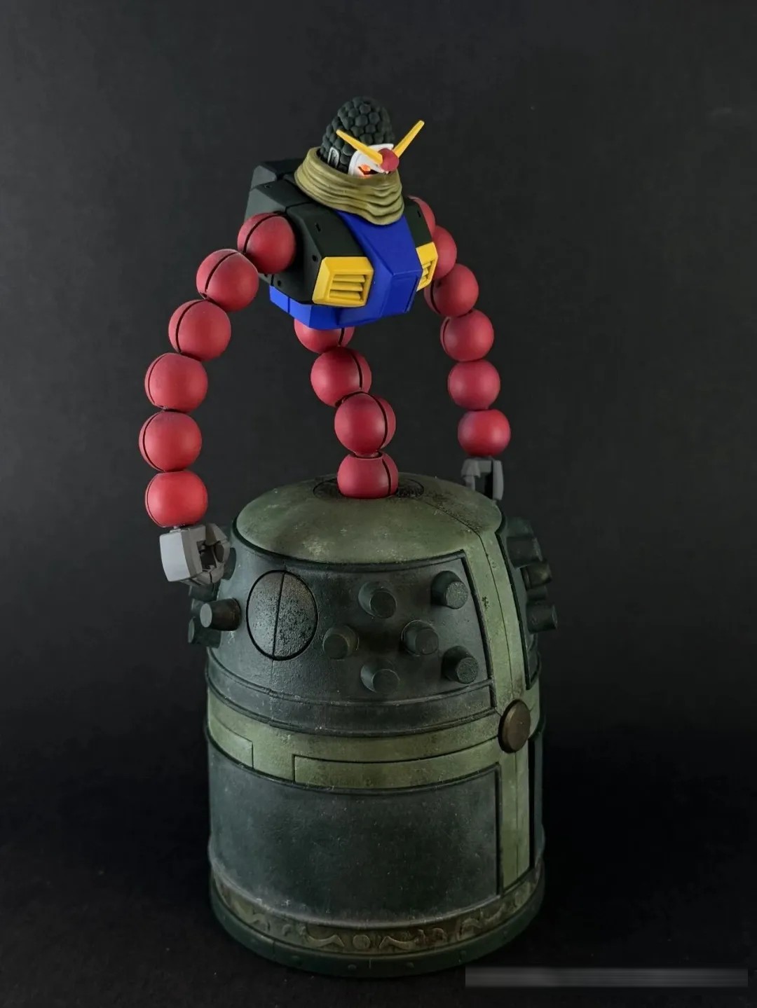 梵钟栖禅,武斗证道!HG 1/144 曼陀罗高达 曜式涂装!