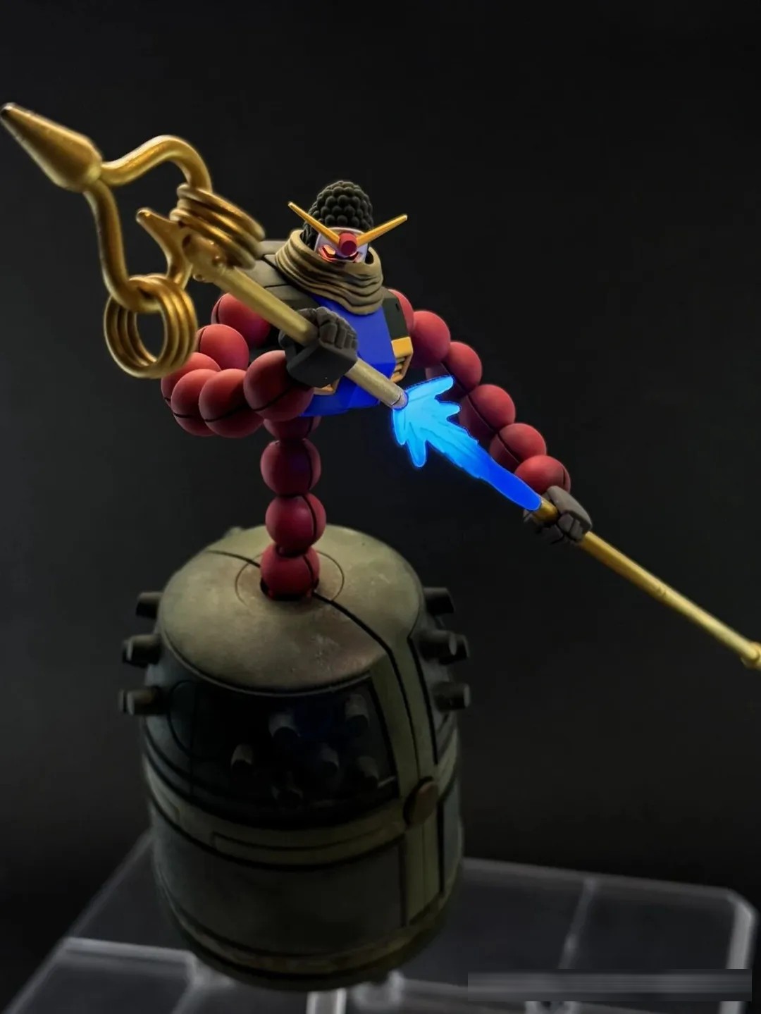 梵钟栖禅,武斗证道!HG 1/144 曼陀罗高达 曜式涂装!