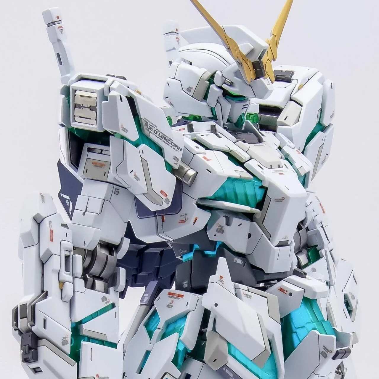 数月精工碾压全网素组！MGEX独角兽Ver.Ka极限发光!
