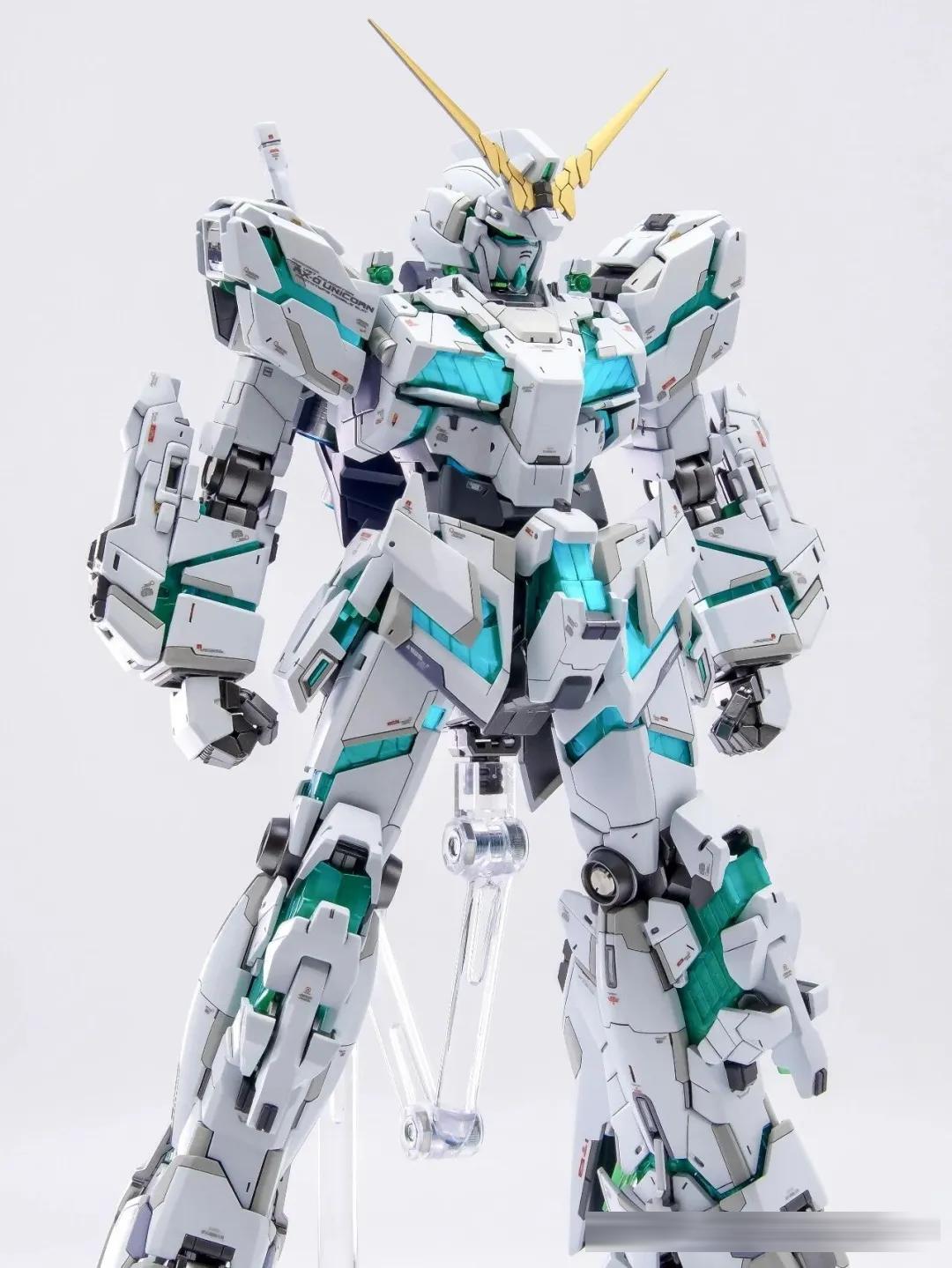 数月精工碾压全网素组!MGEX独角兽Ver.Ka极限发光!