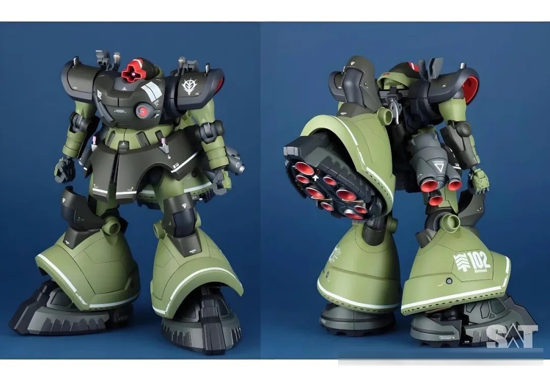 还原吉翁最强宇宙机浪漫！深挖 GQuuuuuuX 专属里克・多姆！