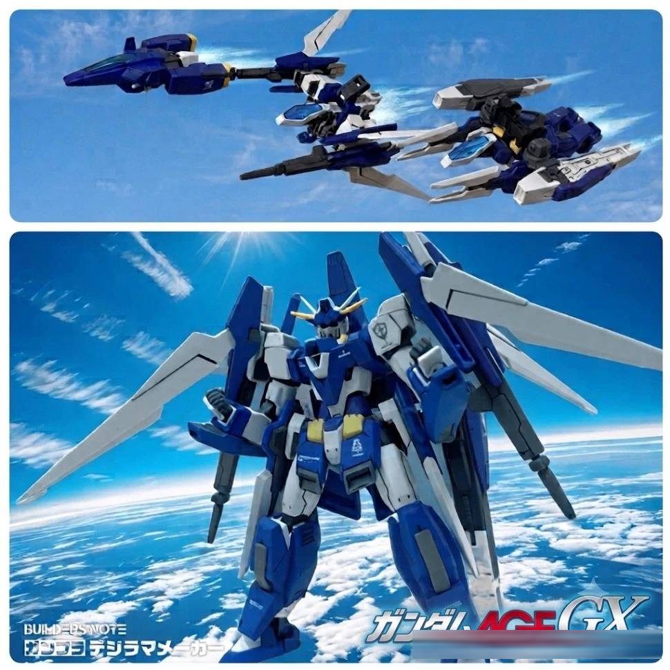 「百年战争，一机承载」祖孙三代的灵魂合体——高达AGE GX，跨越世纪的最终答案！