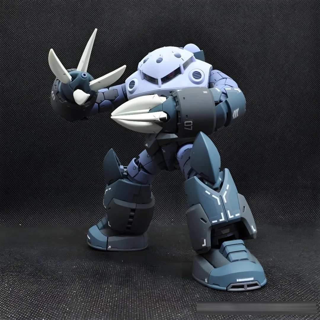 低成本出佳作！准完成品玩法，还原吉翁水陆 MS 原始锋芒！RG 量产型魔蟹！