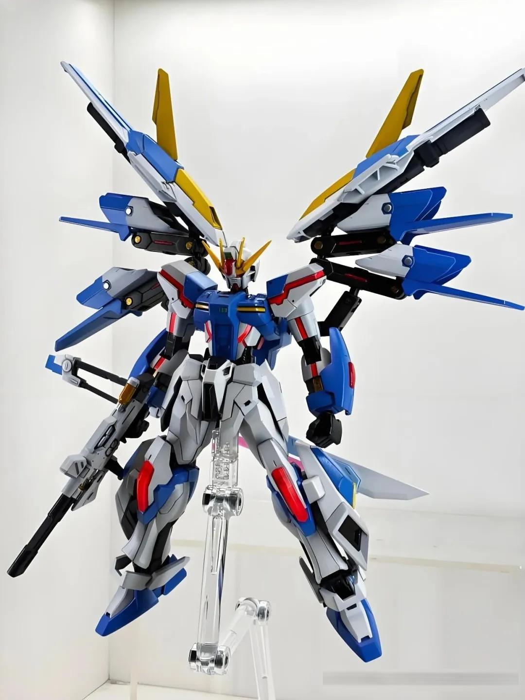 震惊!强袭+观星者+命运三体融合?为C.E.纪元世界观赋予了全新生命力!GAT-X105-OB 高达奥贝利斯克!