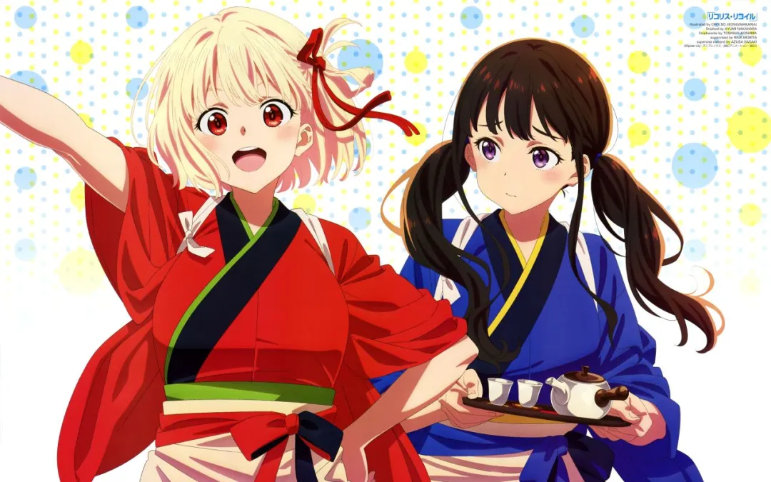 10部百合动漫推荐:莉可丽丝、小林家的龙女仆与少女终末旅行