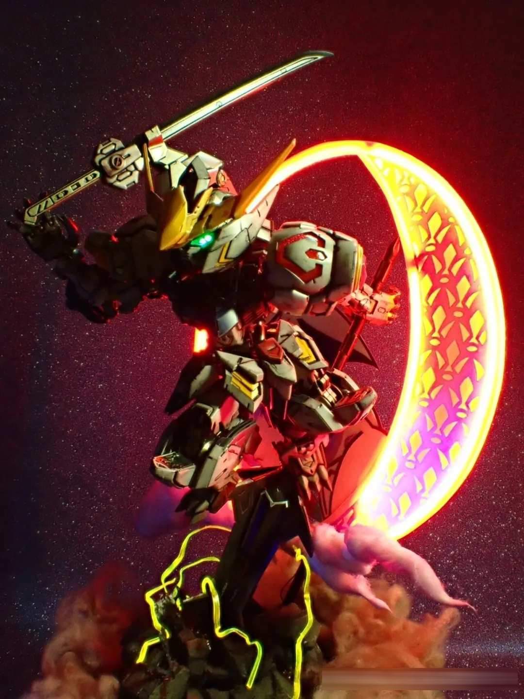 来自"神之手"的最高礼遇!当SD高达拿下金奖,这台 MGSD高达巴巴托斯 里,藏着铁血孤儿永不熄灭的魂!