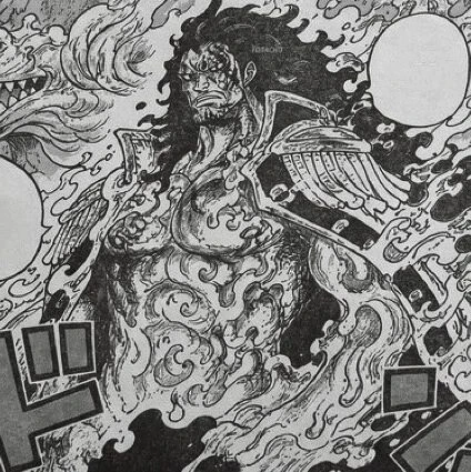 海賊王1189話，龍登場救下路飛，​​他的惡魔果實果然也是遠古的神明形態！
