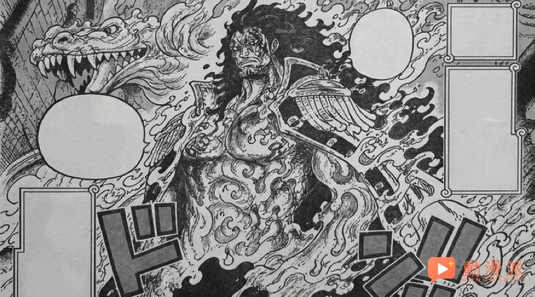海賊王1189話，龍登場救下路飛，​​他的惡魔果實果然也是遠古的神明形態！