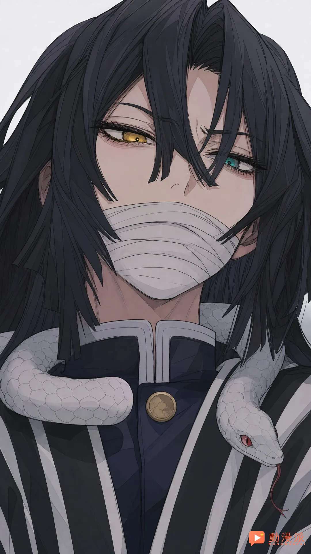 鬼滅之刃:人物臭臉系列桌布!非要長得帶勁才行嗎?